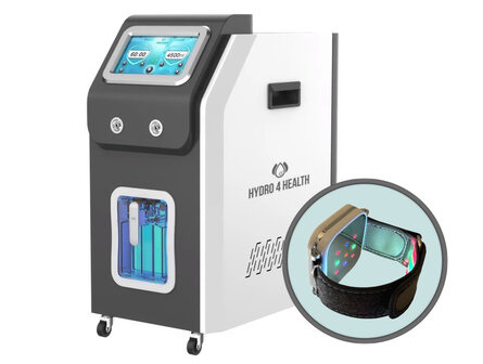 HYDRO 4 HEALTH&reg; | 4500PRO General Wellness Hydrogen Inhalation Therapy Device (+ATP wristband)
